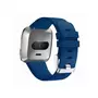IBROZ Bracelet Fitbit Versa/Versa 2 Silicone bleu