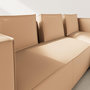 Voir la diapositive 4 : LISA DESIGN Stella - canapé d'angle droit 4 places en simili