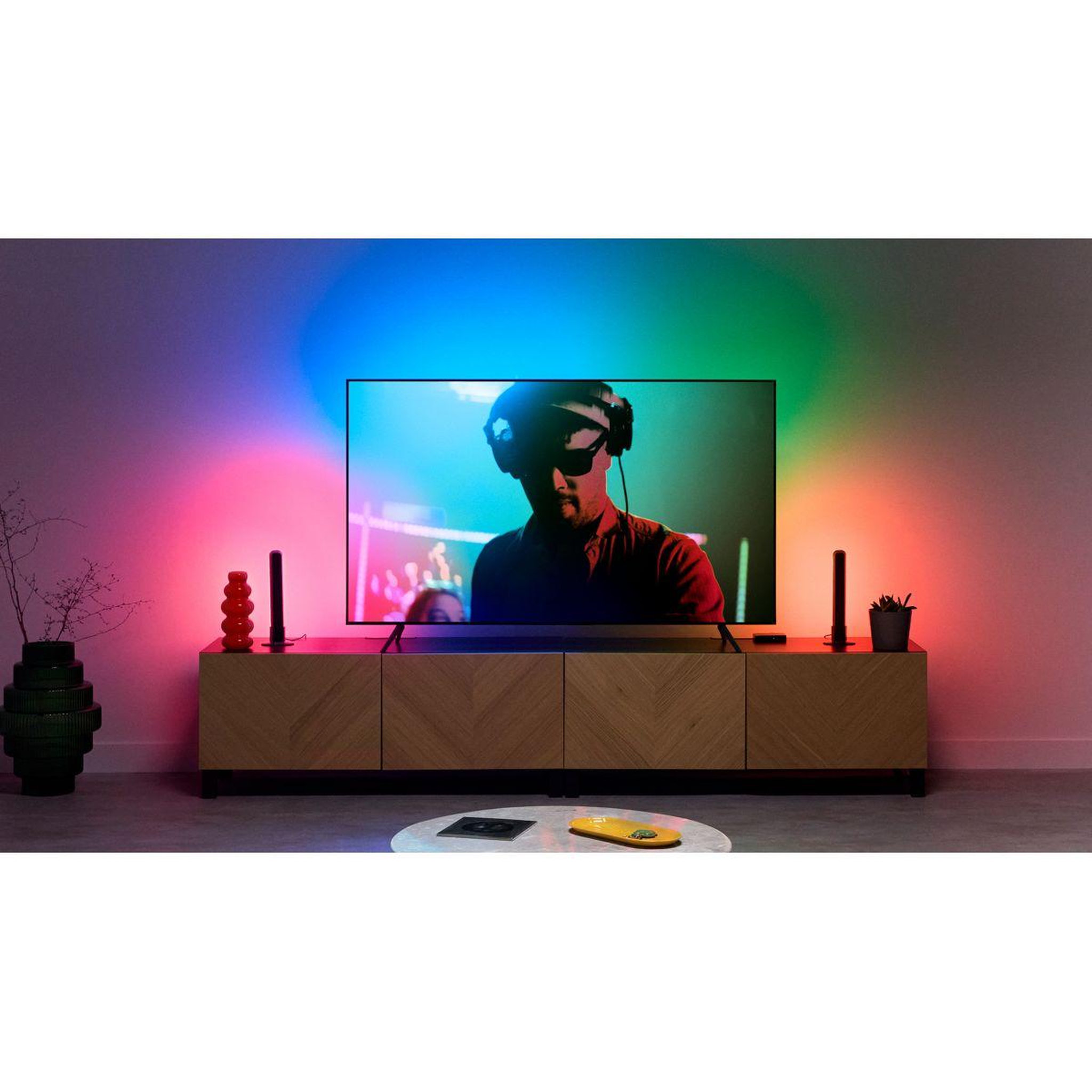 Voir la diapositive 4 : WIZ Lampe connectée Barre lumineuse Couleur x2