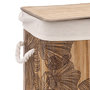 Voir la diapositive 2 : ATMOSPHERA Panier à linge bambou Blackflora