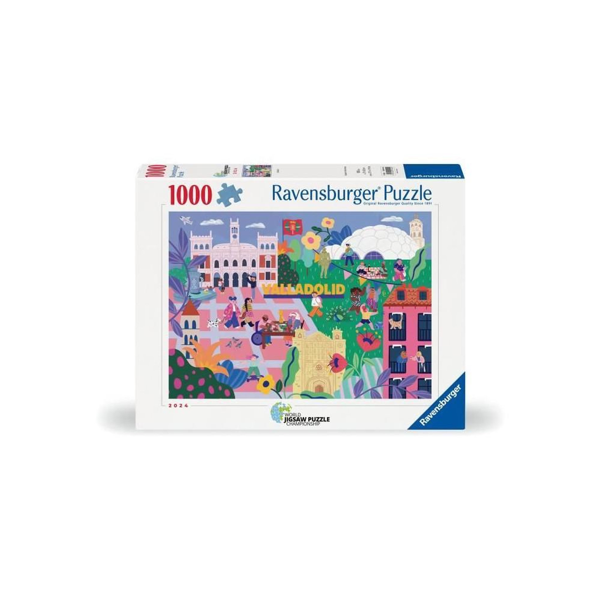 RAVENSBURGER Puzzle 1000 pièces - Valladolid de Marie