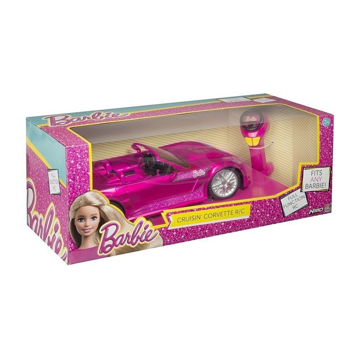 BARBIE Véhicule radiocommandé Cruisin' Corvette
