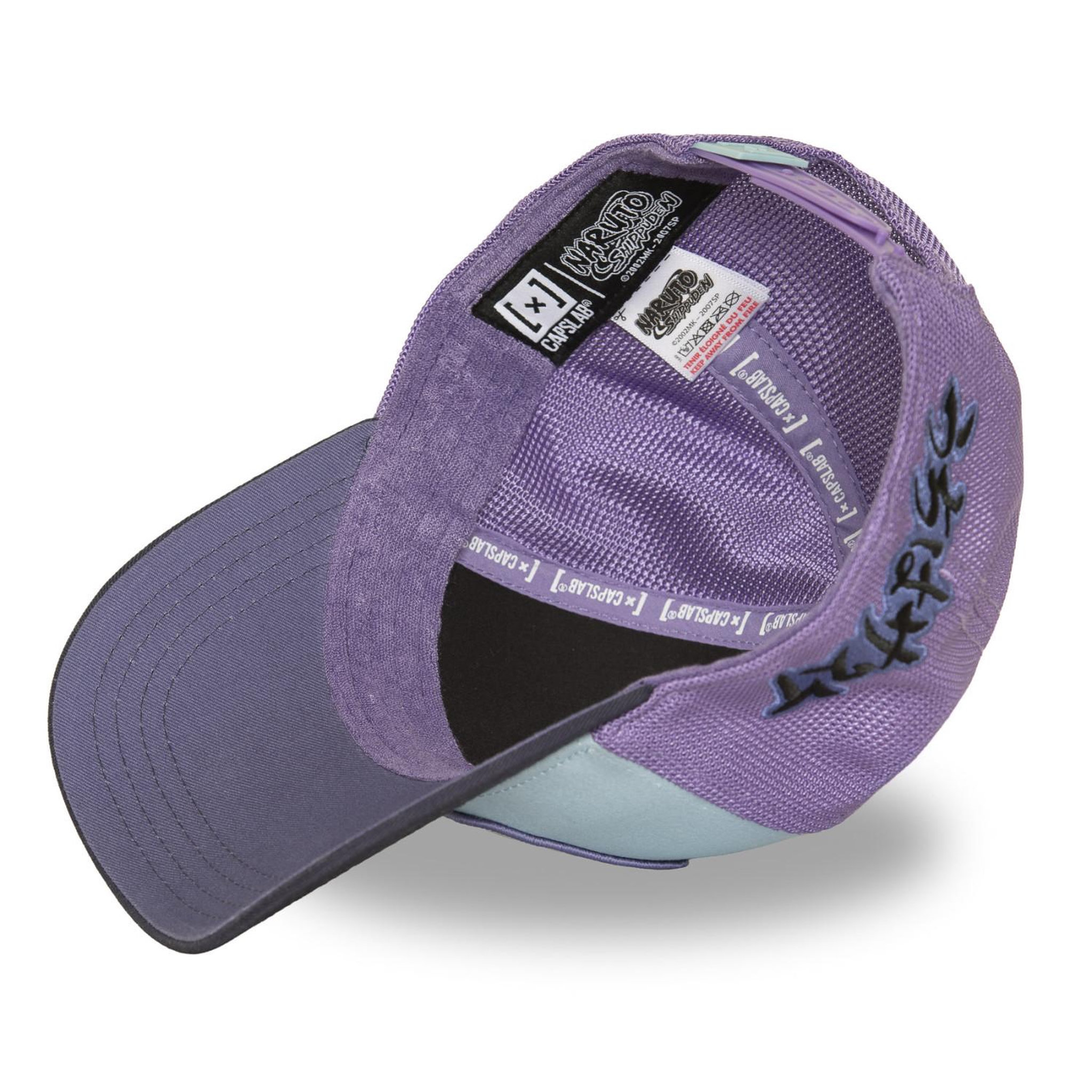Voir la diapositive 6 : CAPSLAB Casquette baseball premium avec filet naruto shippuden sasuke