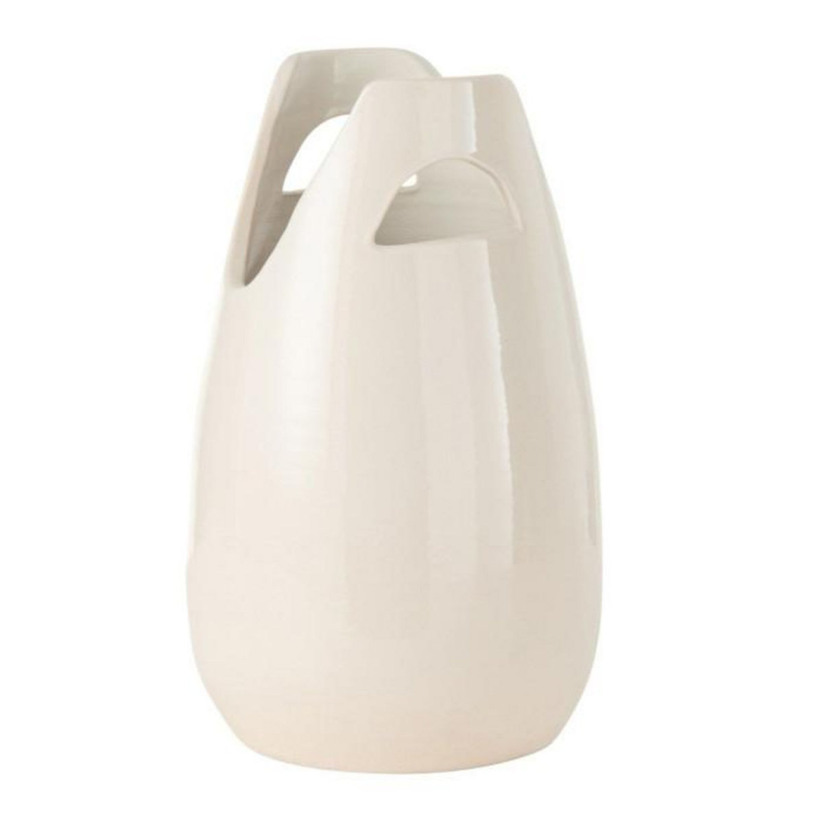 Paris Prix Vase Déco avec Anses  Pure Nature  40cm Blanc