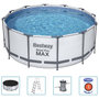 Voir la diapositive 2 : BESTWAY Bestway Ensemble de piscine Steel Pro MAX Rond 366x122 cm