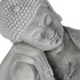 Voir la diapositive 3 : ATMOSPHERA Statuette en Ciment  Bouddha Assis  36cm Gris