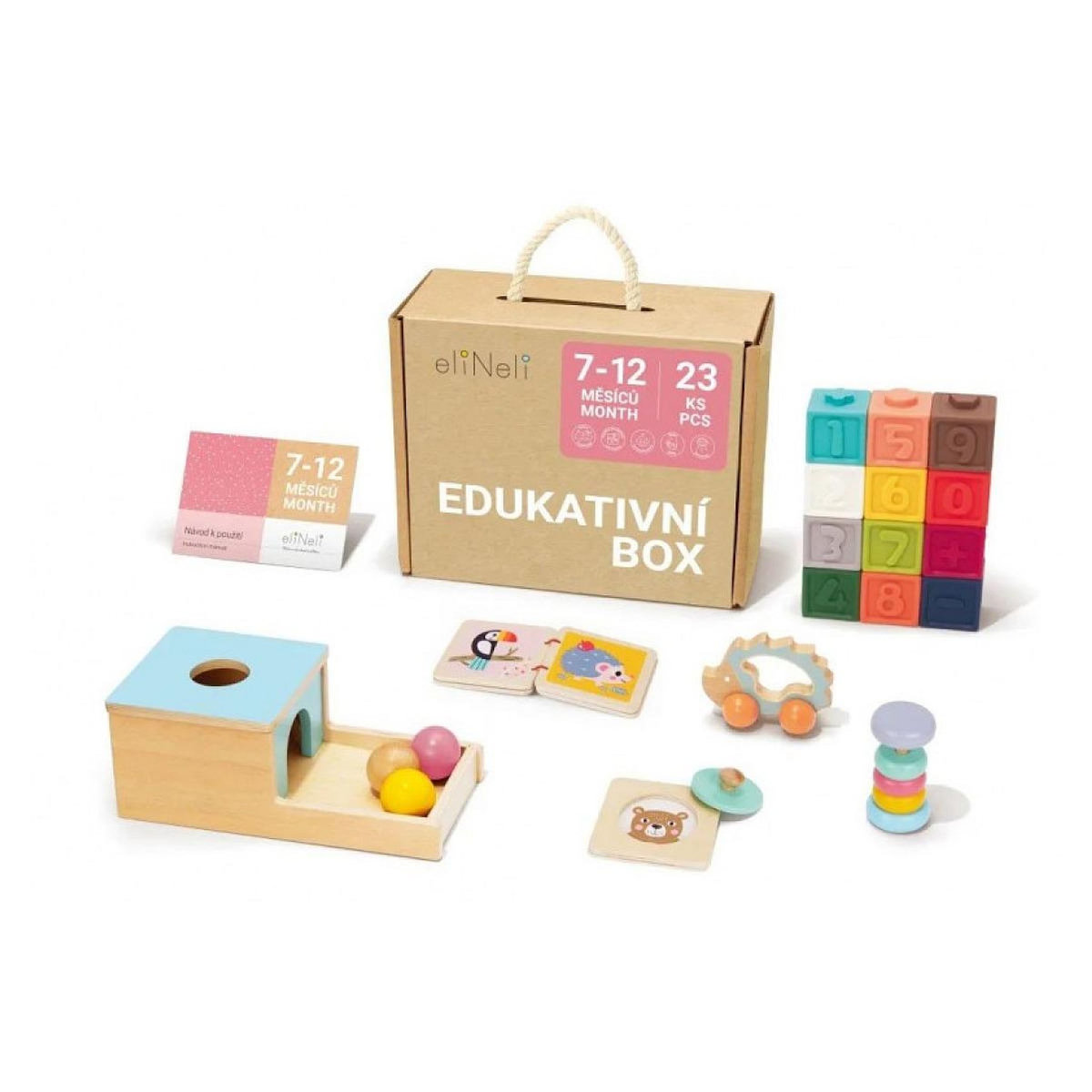 ELINELI Coffret pédagogique ensemble de jouets enfants