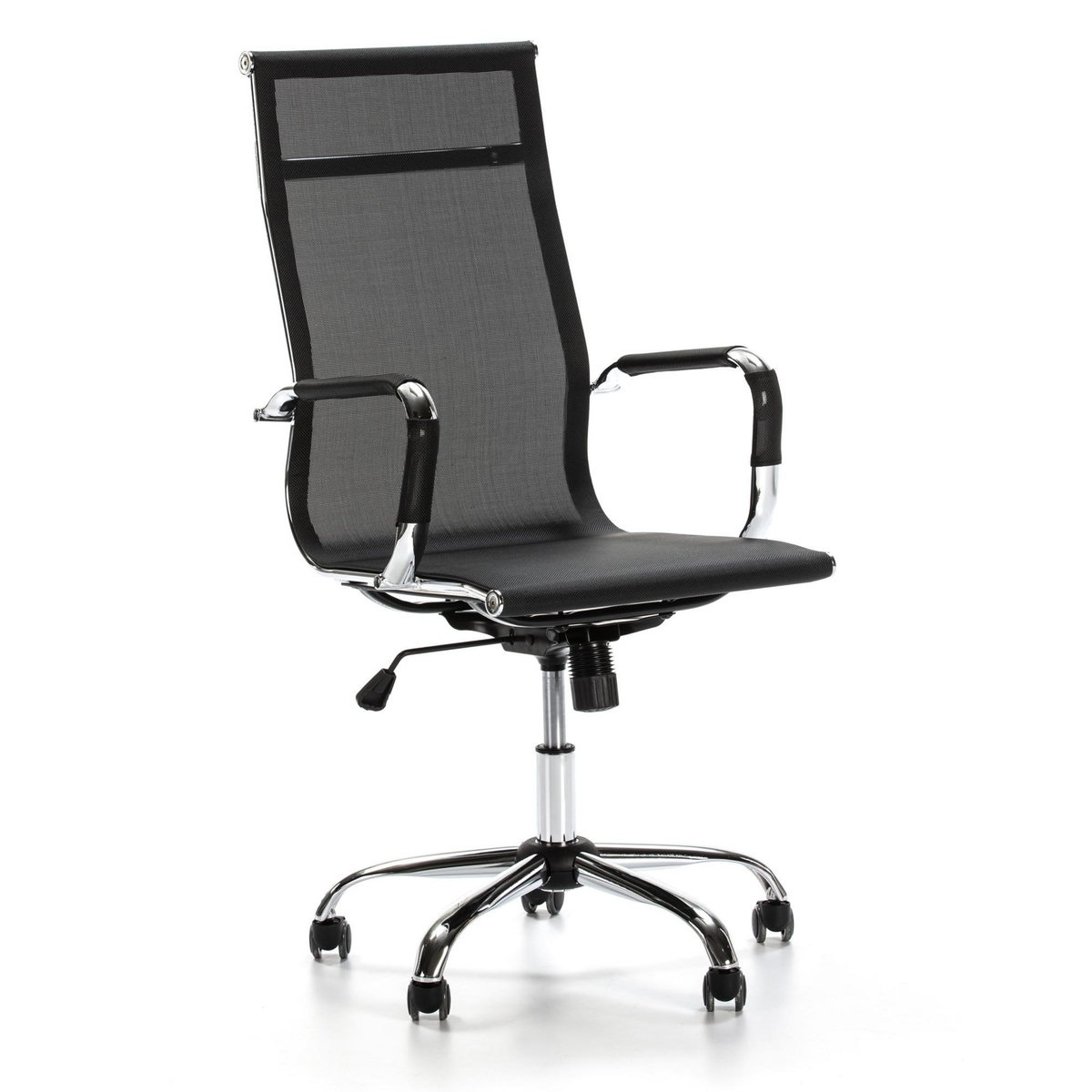 VS VENTA-STOCK Fauteuil de Bureau inclinable Slim, Hauteur réglable, Design Ergonomique