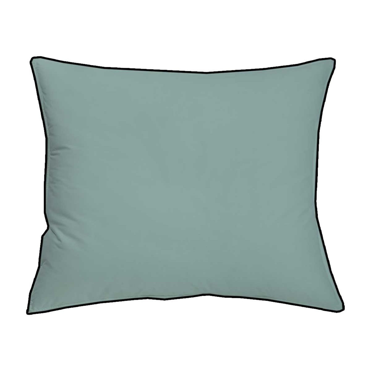 Taie d 'oreiller unie en coton 65 fils