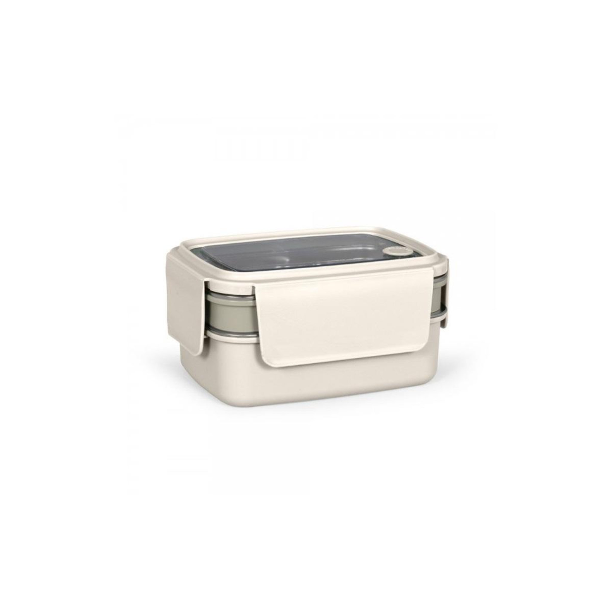 Voir la diapositive 4 : LIVOO Lunch box isotherme 1l beige - men406c