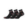 Voir la diapositive 1 : FACOM Lot de 3 Paires de Chaussettes Quarter de travail homme Red