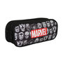 Voir la diapositive 2 : Bagtrotter Bagtrotter - Avengers - Marvel - Trousse Scolaire Rectangulaire - Noir  - 2 Compartiments Zippés - 23x7x10cm - Matière Polyester - Accessoire et Papeterie Scolaire