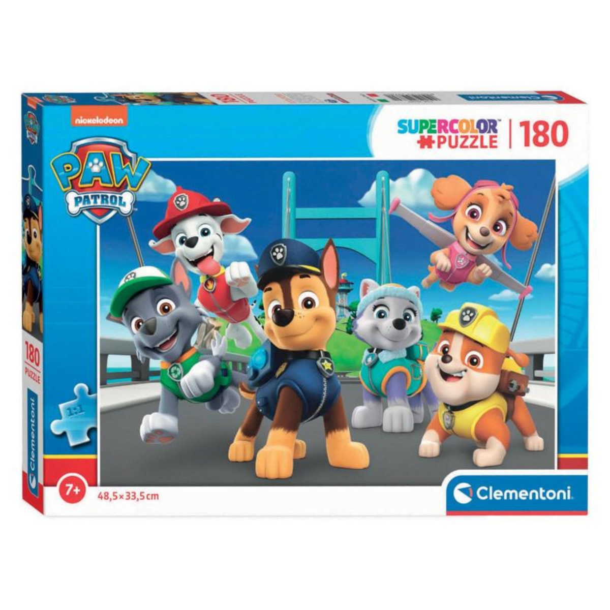 CLEMENTONI Clementoni Puzzle PAW Patrol, 180st. 29780