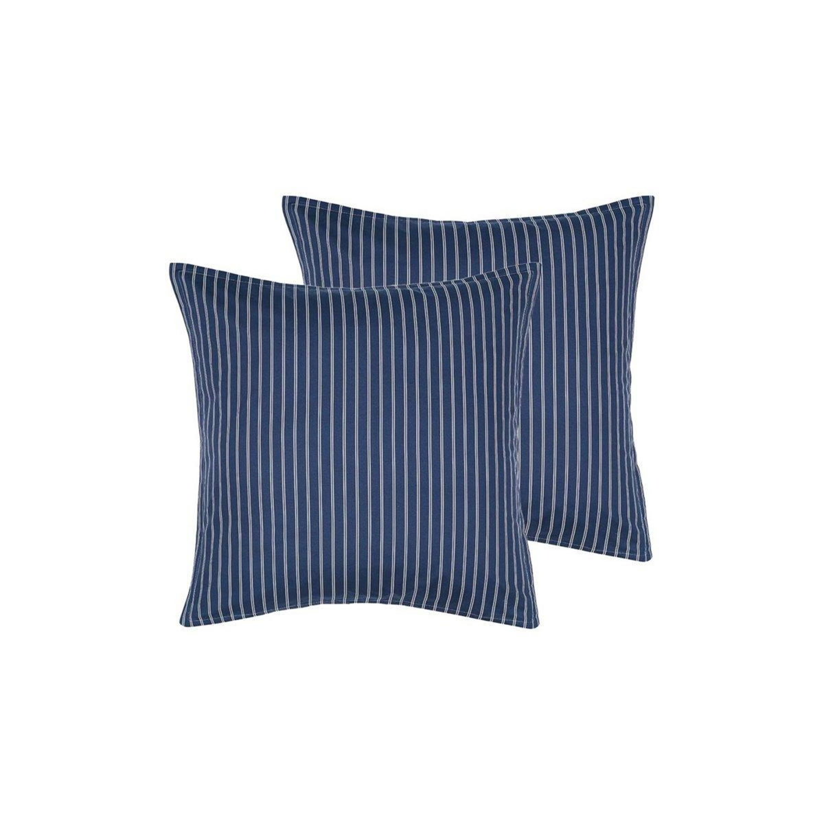 Sensei Maison Parure housse de couette percale de coton avec 2 taies 65x65 cm LINQUIST