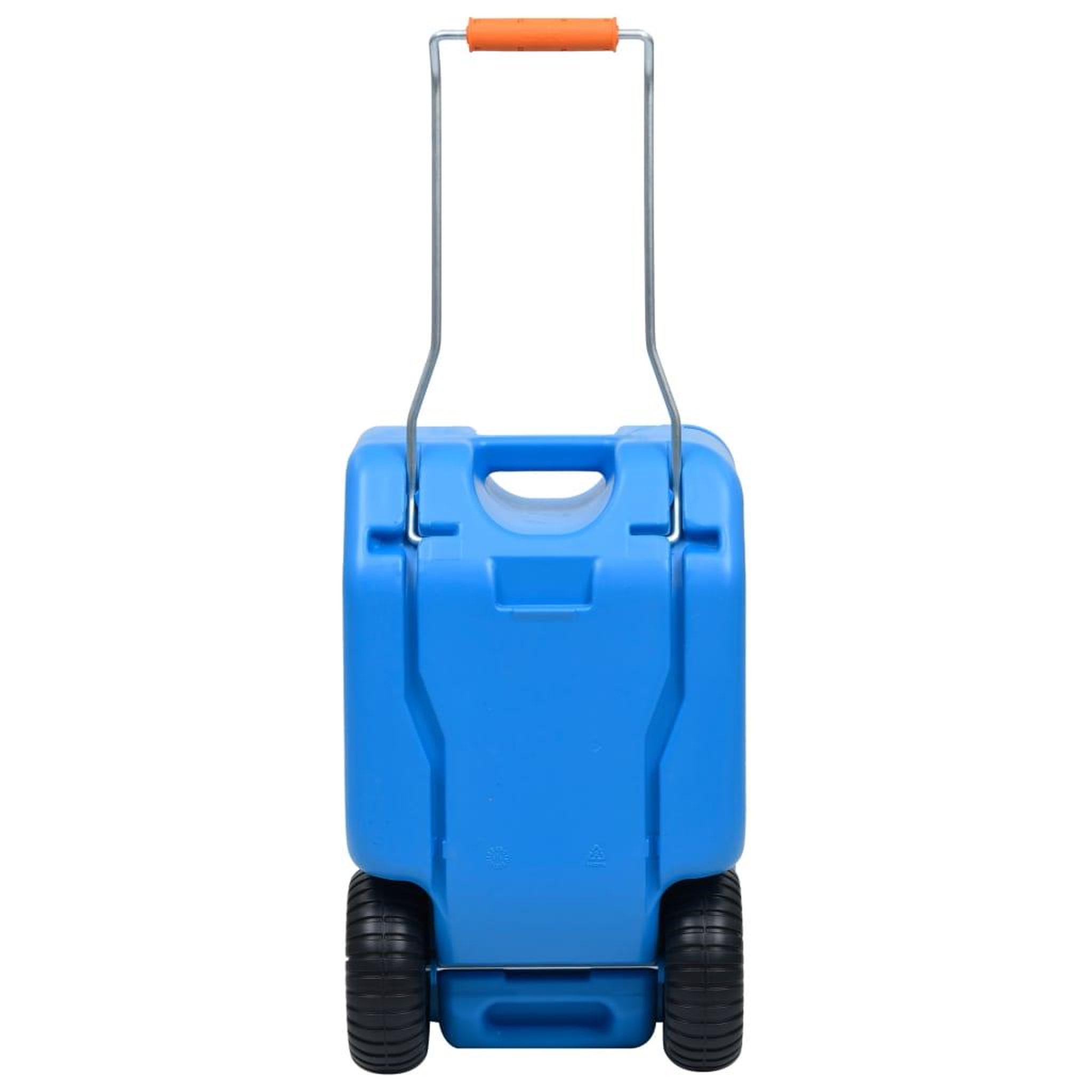 Voir la diapositive 5 : VIDAXL Reservoir d'eau sur roues pour camping 25 L Bleu