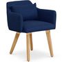 Voir la diapositive 3 : Paris Prix Lot de 20 Fauteuils Design  Alan  70cm Bleu