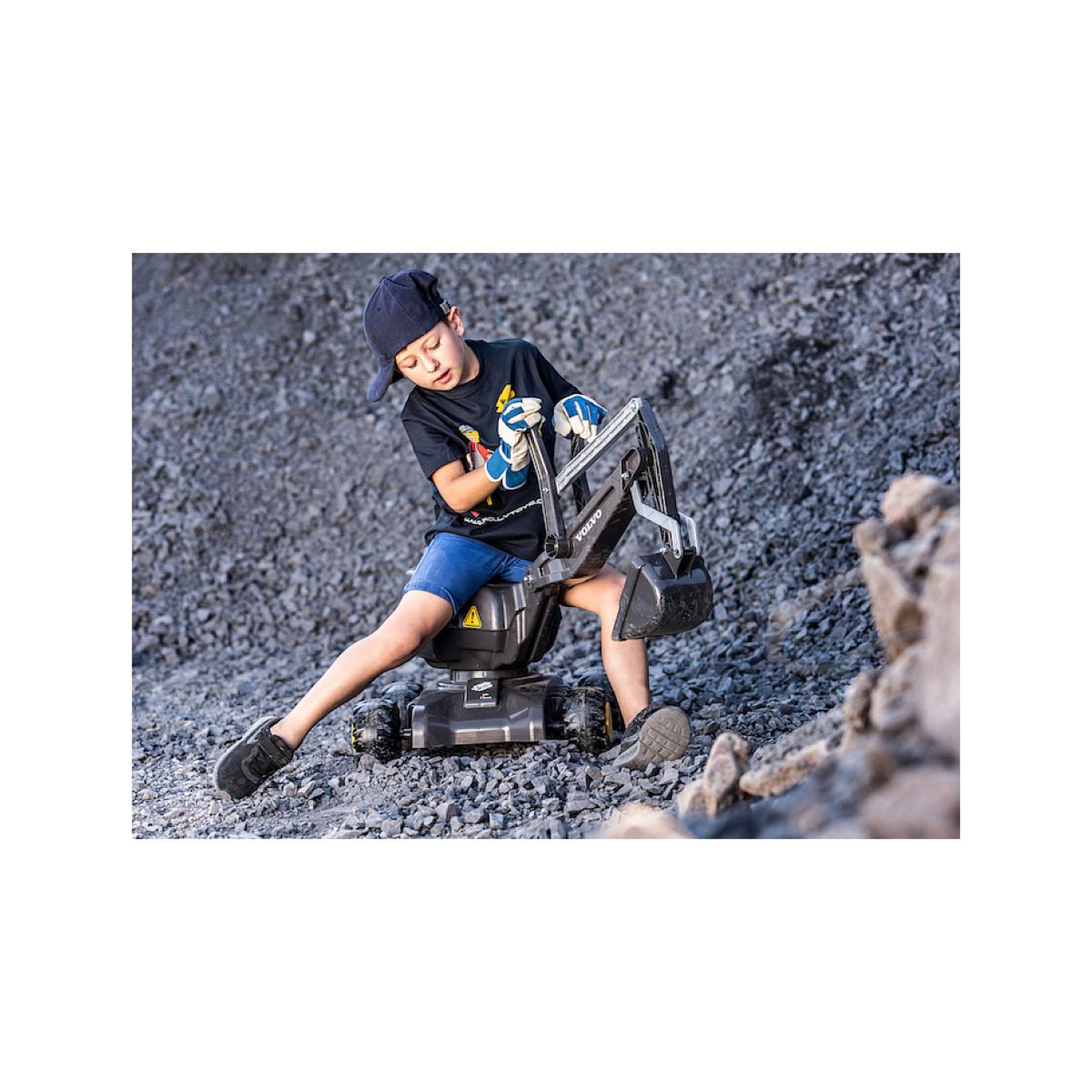 Voir la diapositive 3 : ROLLY TOYS Pelleteuse rollyDigger Volvo EW160
