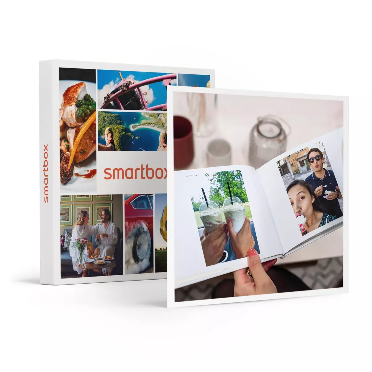 Smartbox Mini album photo Cheerz personnalisé avec vos photos - Coffret Cadeau Multi-thèmes