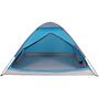 Voir la diapositive 5 : VIDAXL Tente de camping a dome 4 personnes bleu impermeable