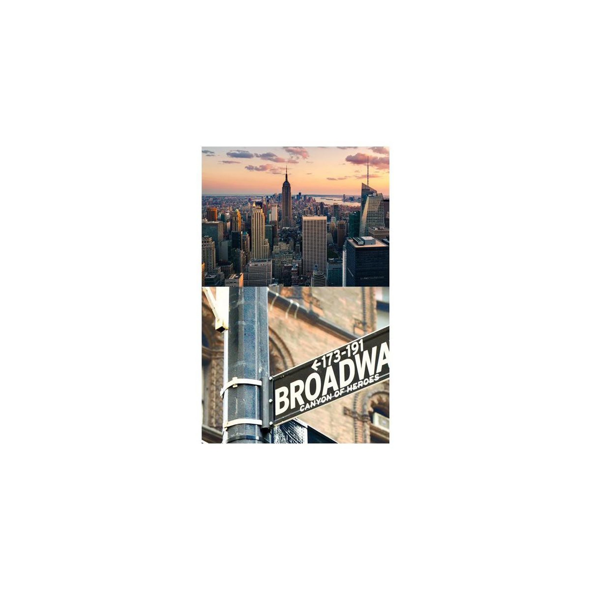 Voir la diapositive 2 : Paris Prix Papier peint  streets of new york  50x1000cm