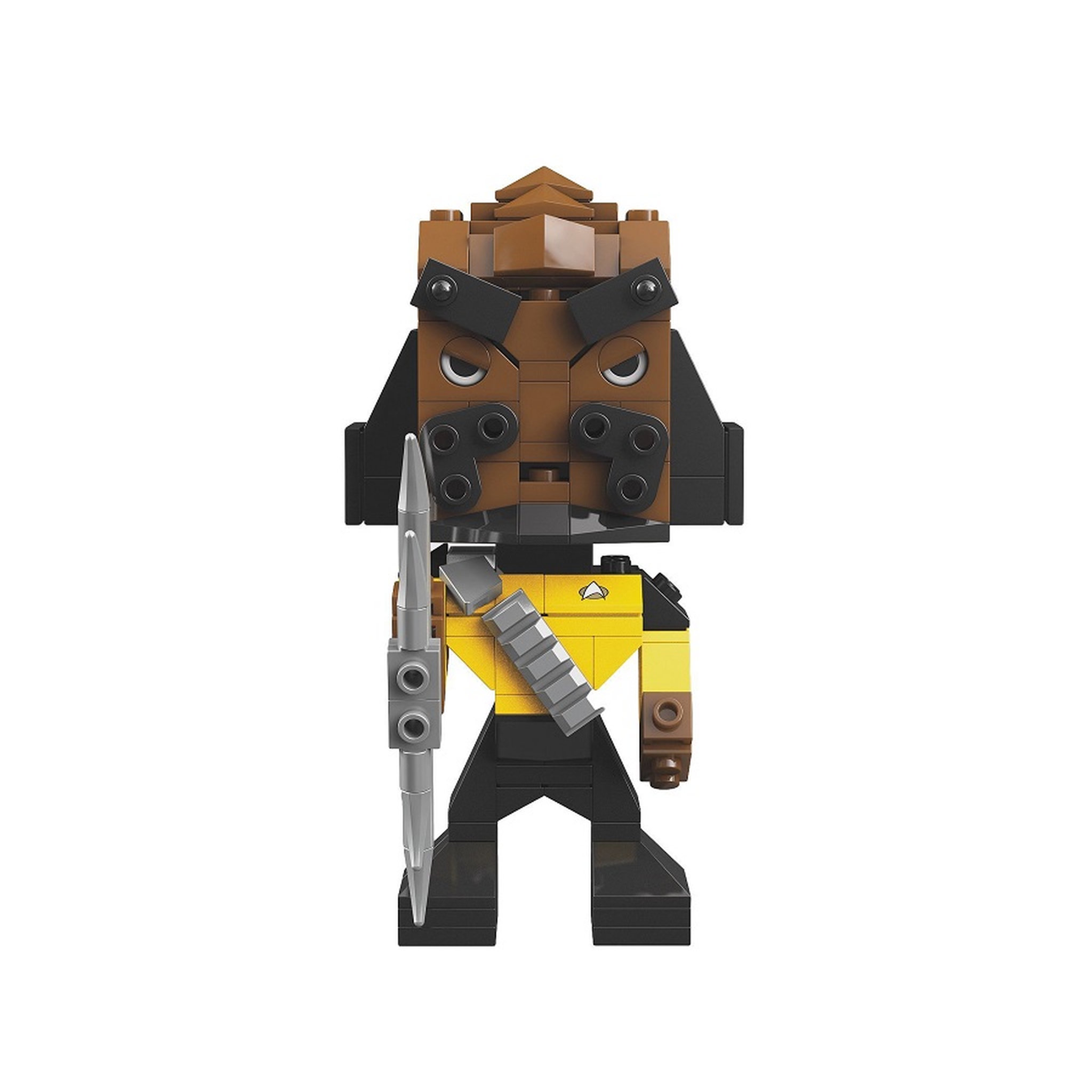 Voir la diapositive 2 : MEGABLOKS Figurine à construire - Worf Star Trek