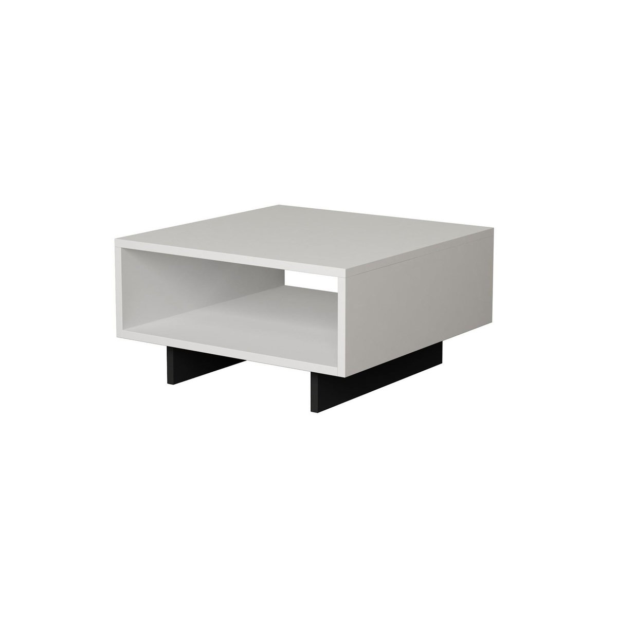 Habitat et Jardin Table basse en bois  Hola  60 x 60 x 32 cm - Blanc