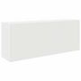 Voir la diapositive 2 : VIDAXL Armoire murale de bain blanc 100x25x40 cm bois d'ingenierie
