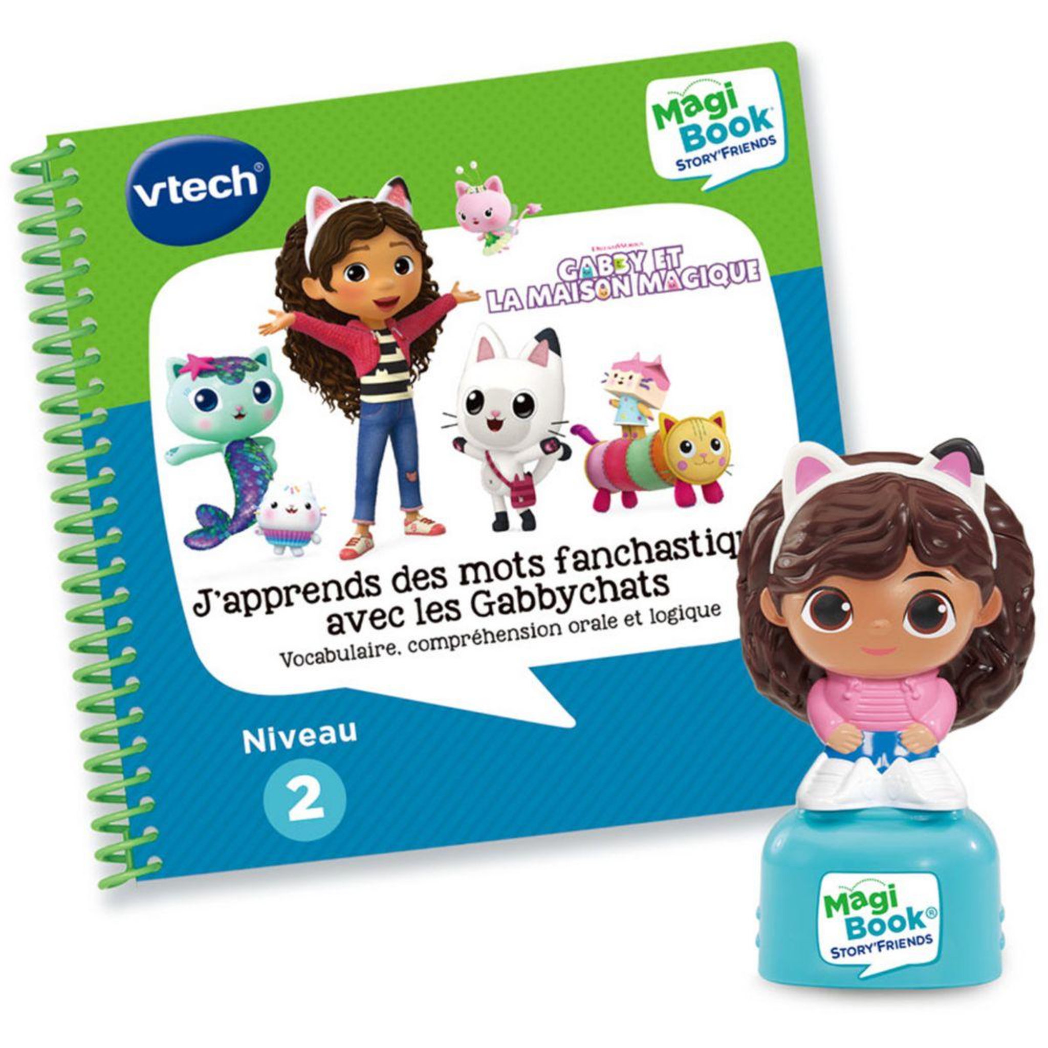 VTECH Livre interactif magibook story'friends - livre gabby