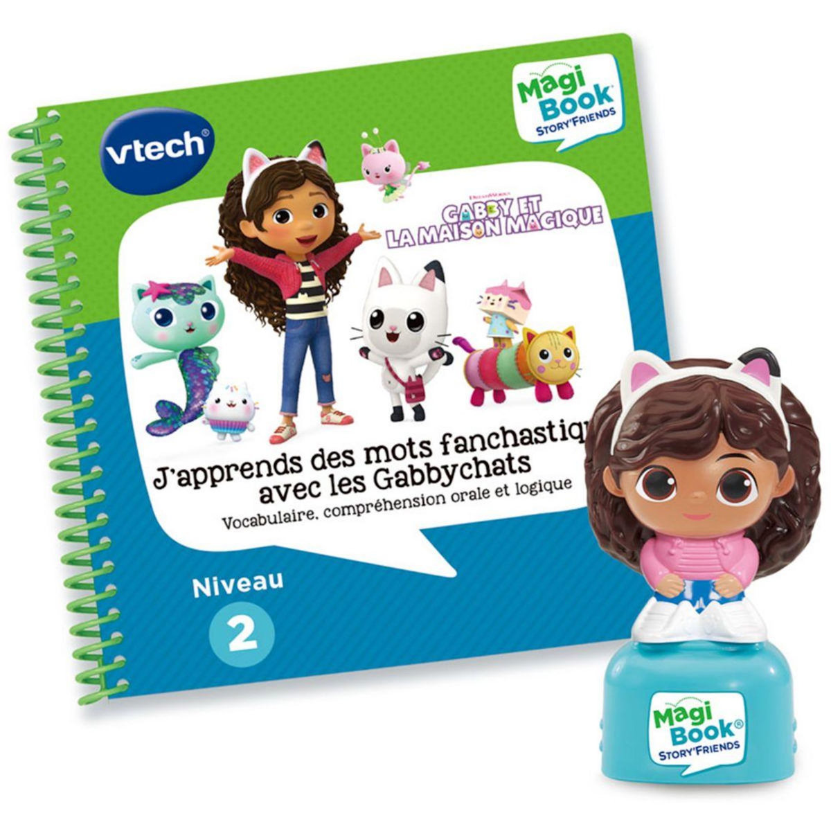 VTECH Livre interactif MagiBook Story'Friends - Livre Gabby