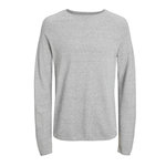 Jack & Jones Pull Gris Homme Jack & Jones Knit Crew. Coloris disponibles : Gris