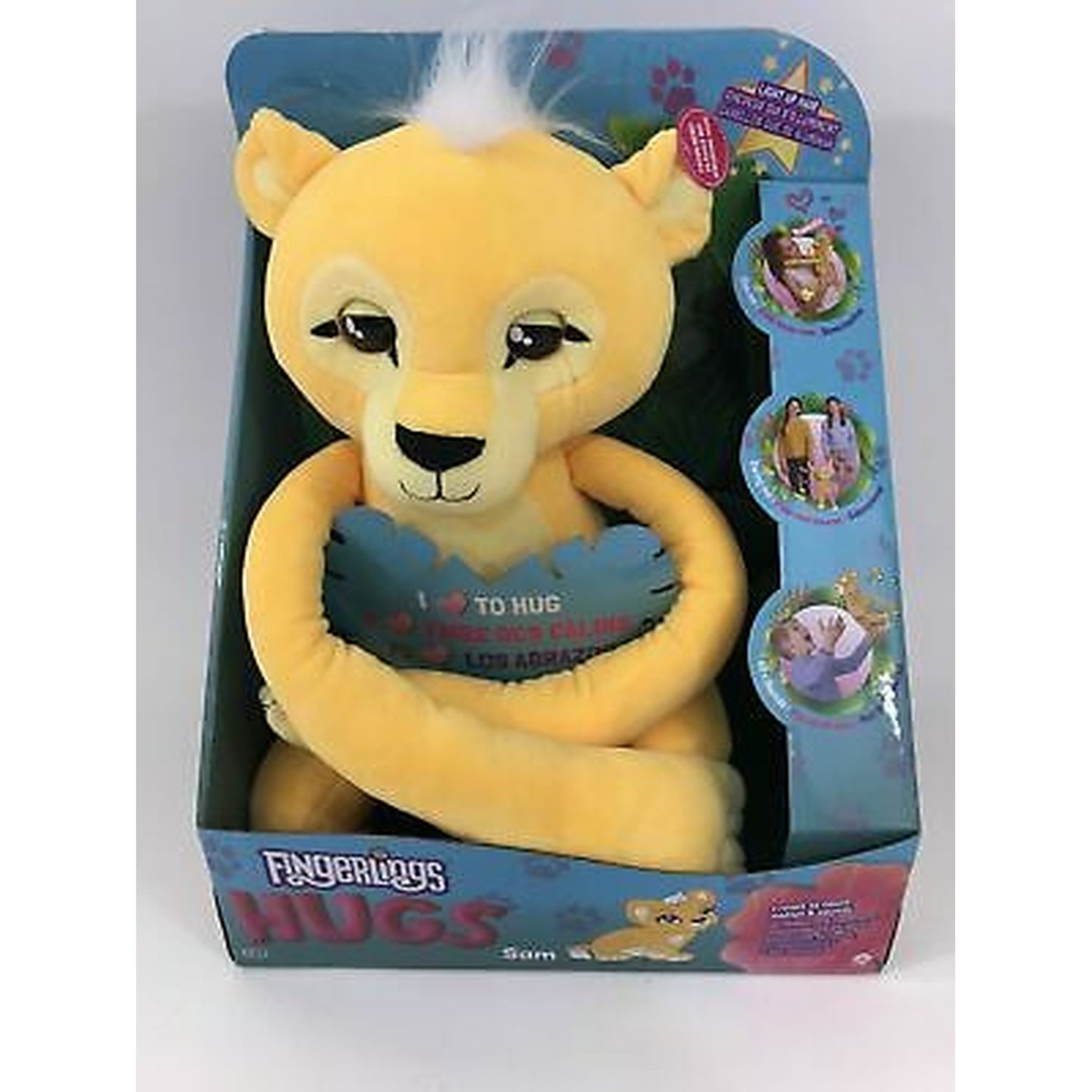 Voir la diapositive 5 : WowWee Peluche interactive Cub le Lion calin Fingerlings