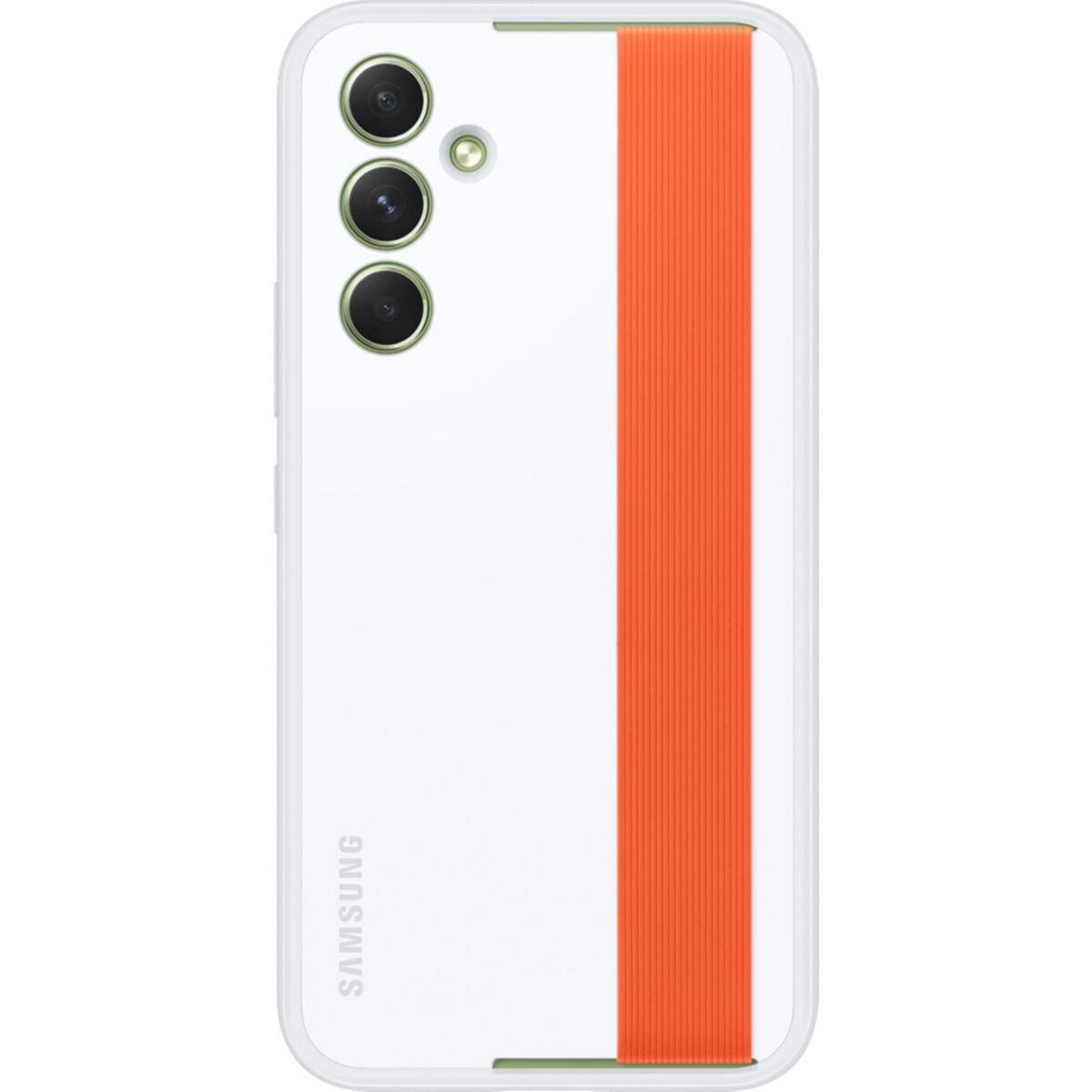 Samsung Coque A54 5G Lanière Renforcée Blanc