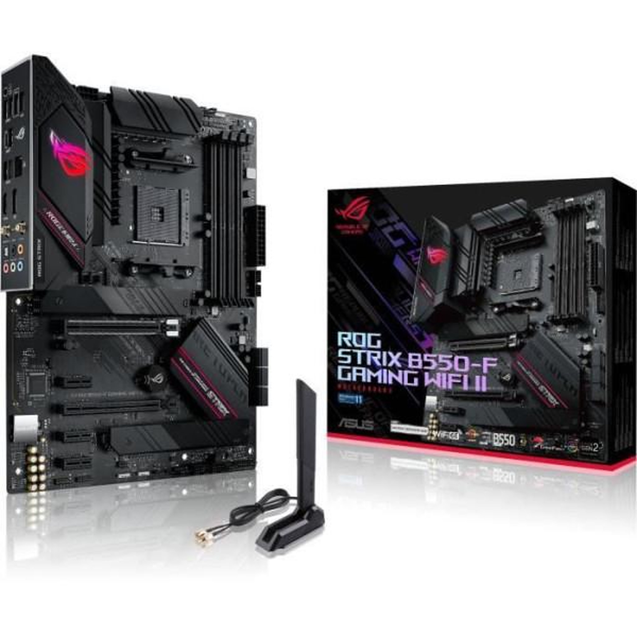 Voir la diapositive 4 : ASUS Carte Mere - ASUS - ROG STRIX B550-F GAMING(WI-FI) II - (90MB19V0-M0EAY0)