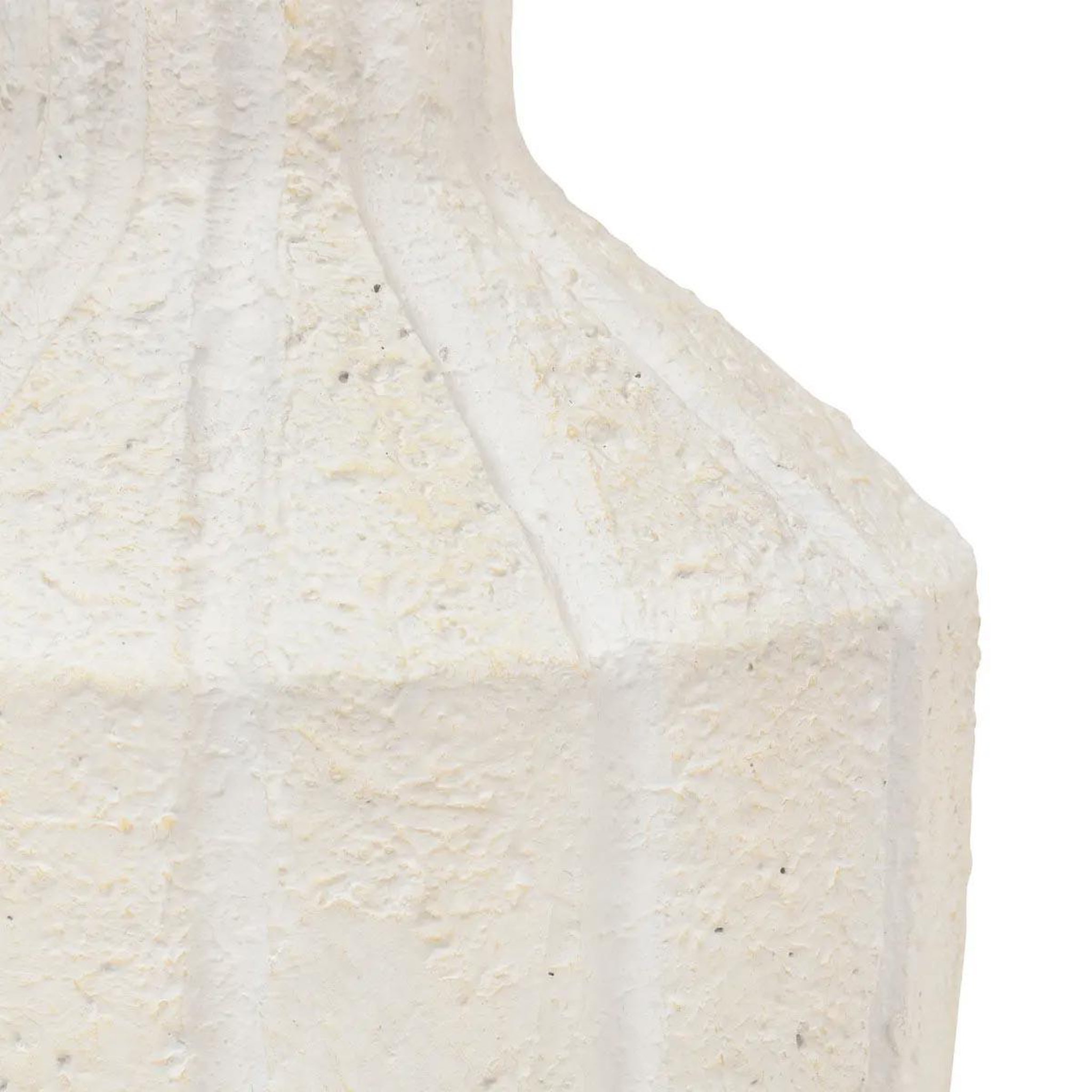 Voir la diapositive 2 : ATMOSPHERA Vase antique en magnésie  nolwi  48cm blanc