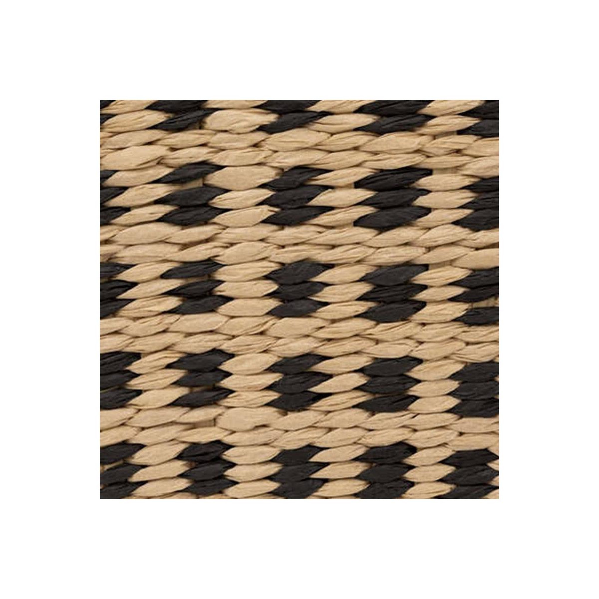 Voir la diapositive 3 : FIVE Panier carré déco  terre inconnue  31x31cm beige