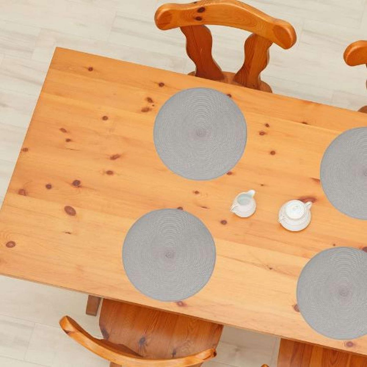 SECRET DE GOURMET Set de table Tressé Rond