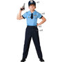 Voir la diapositive 2 : ATOSA Déguisement Policier uniforme - Garçon - 7/9 ans (122 à 134 cm)