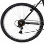 Voir la diapositive 4 : Vélo / VTT 26'' pour une taille à partir de 1.55m équipé de 6 vitesses avec dérailleur TY21, poignées Microshift et freins V- Bkake