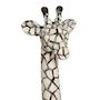 Voir la diapositive 2 : ATMOSPHERA Statuette Déco  Girafe  89cm Noir & Ivoire