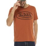 VON DUTCH T shirt  Homme Von Dutch RON. Coloris disponibles : Orange
