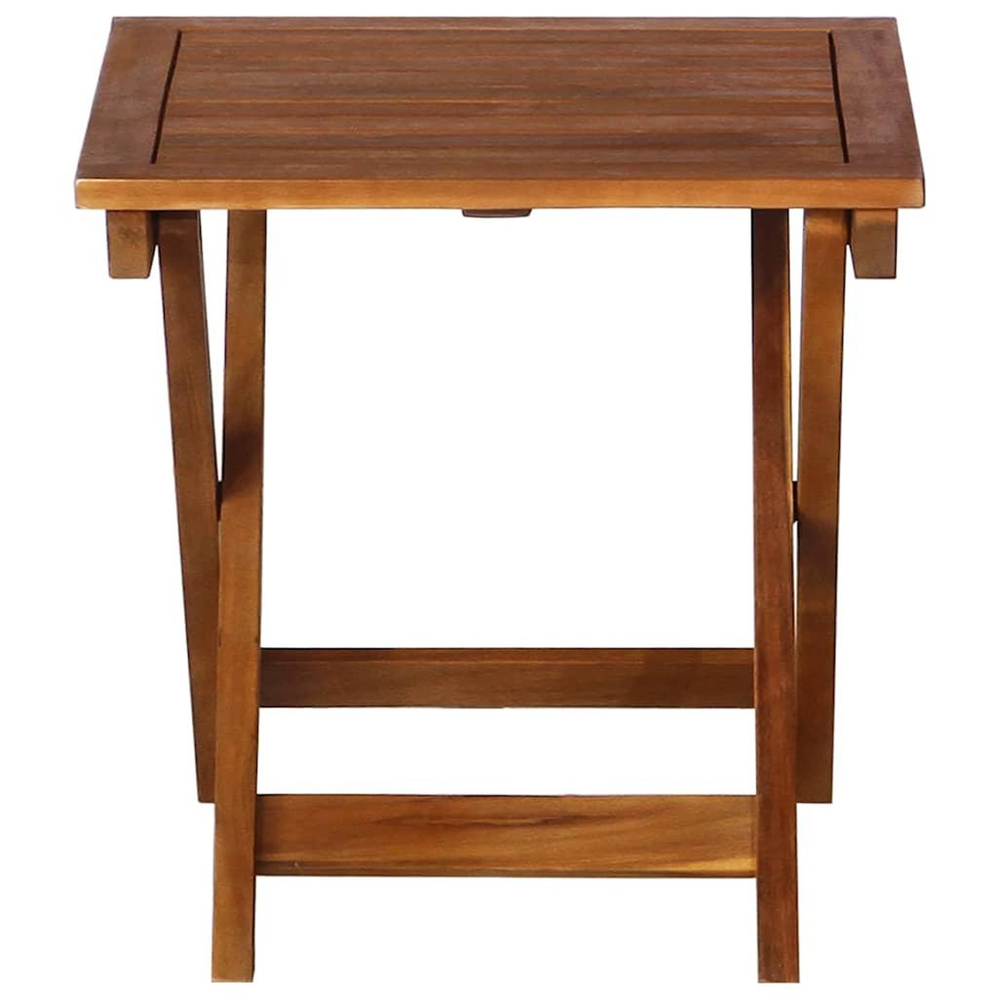 Voir la diapositive 5 : VIDAXL Chaises longues lot de 2 avec table et coussins Acacia solide