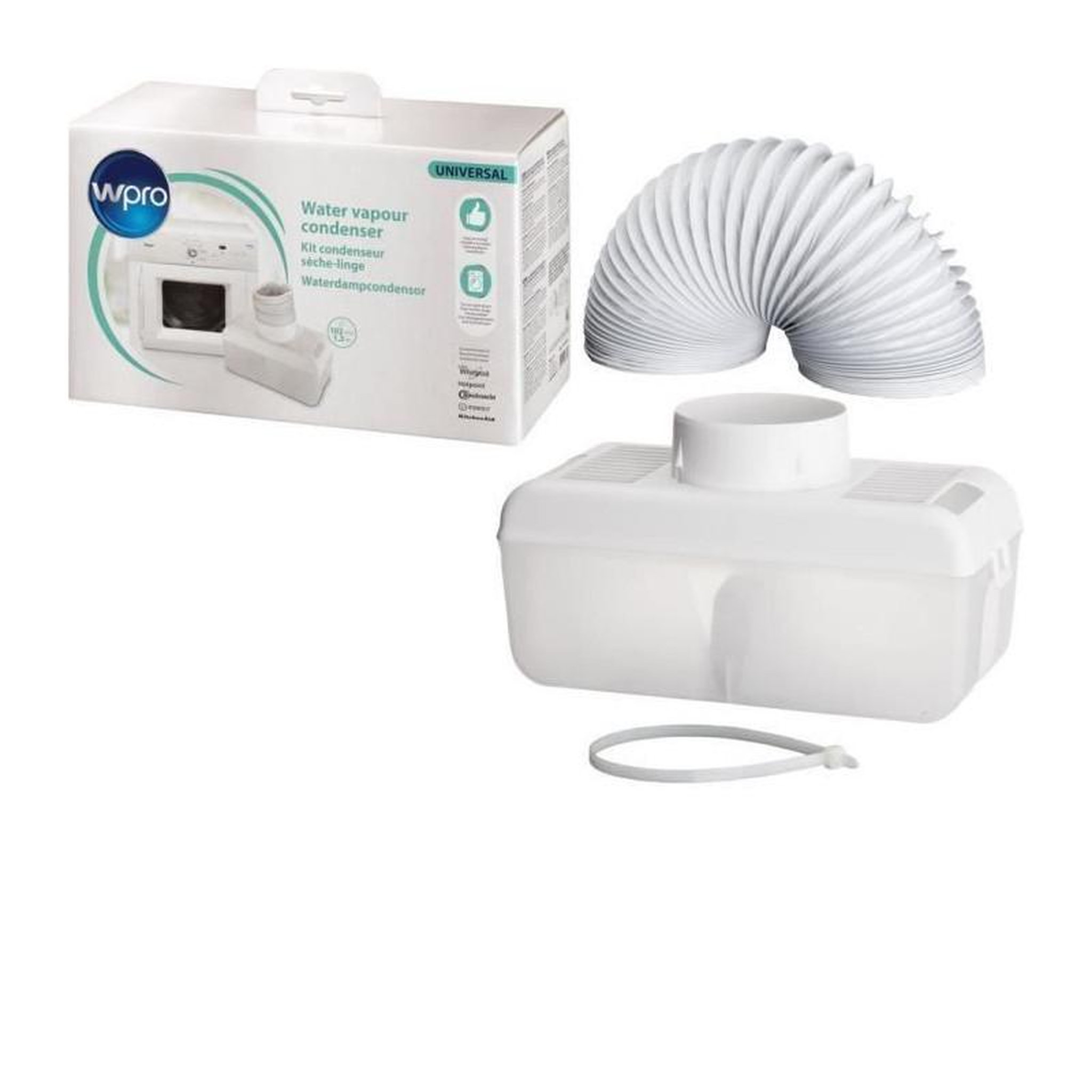 Voir la diapositive 2 : WPRO WPRO UCD003 Condenseur universel pour seche-linge