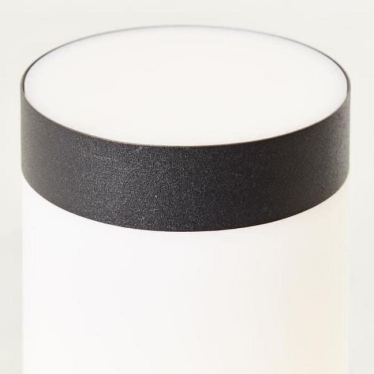 BRILLIANT Potelet extérieur avec détecteur de mouvement DODY E27 - BRILLIANT - Noir - Certification IP44