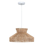 ATMOSPHERA Lampe Suspension en Jute  Zelia  38cm Naturel