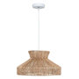 Voir la diapositive 1 : ATMOSPHERA Lampe Suspension en Jute  Zelia  38cm Naturel