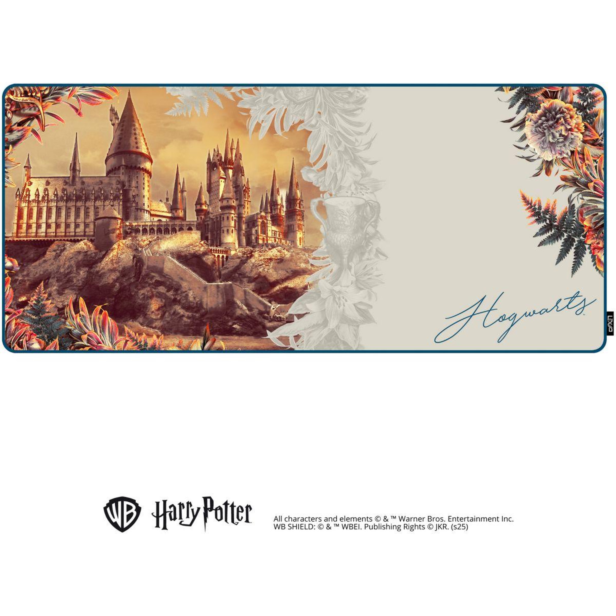 Voir la diapositive 2 : LEXIP Tapis de souris X WARNER - HARRY POTTER - FLORAL TAPIS X