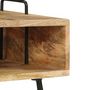 Voir la diapositive 5 : VIDAXL Table de chevet Bois de manguier massif 40x34x47 cm