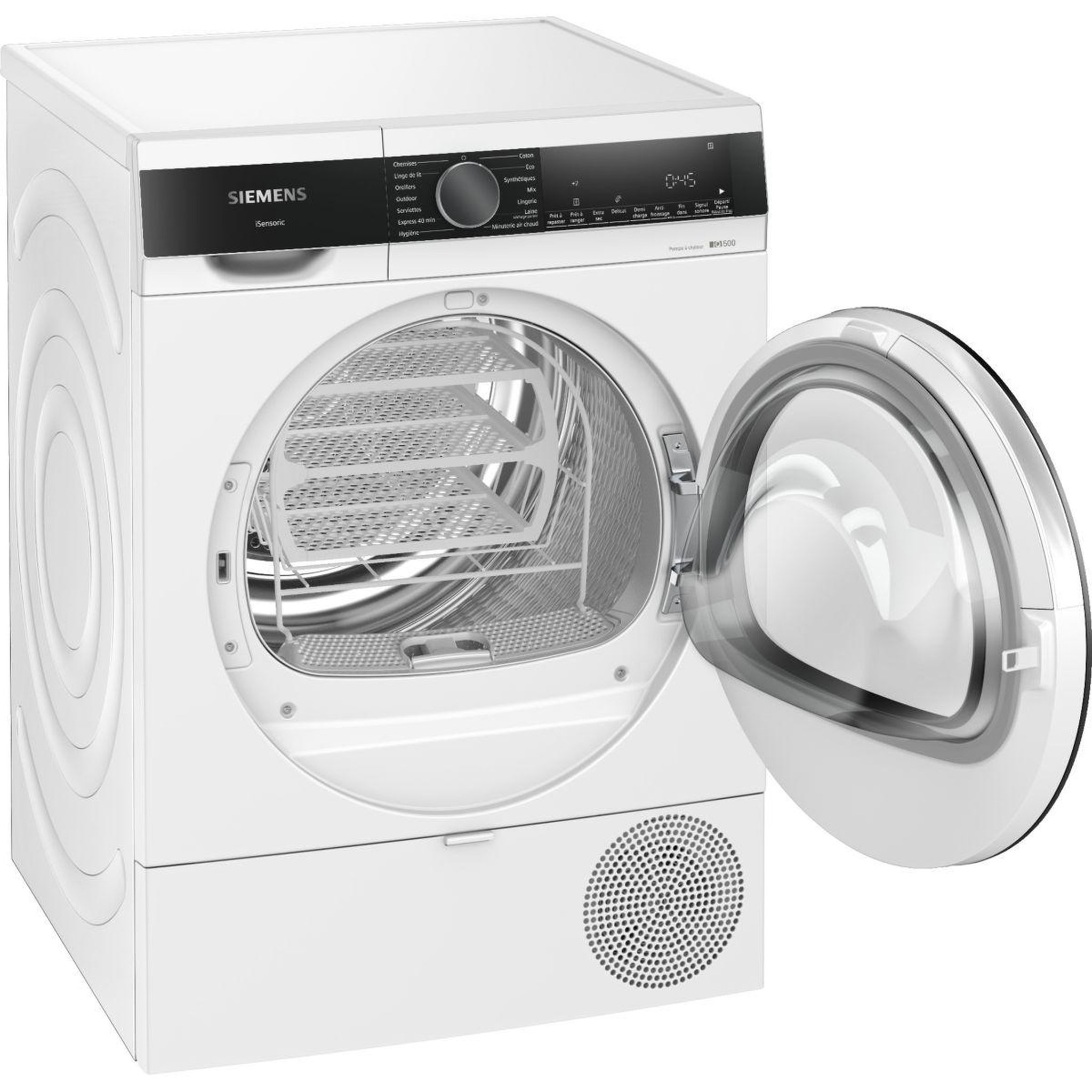Voir la diapositive 2 : Siemens Sèche linge pompe à chaleur WQ33G2DTFR 8kg - Soin quotidien & Soin expert & Anti-vibrations