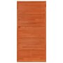 Voir la diapositive 4 : VIDAXL Porte de grange marron cire 100x208 cm bois massif de pin