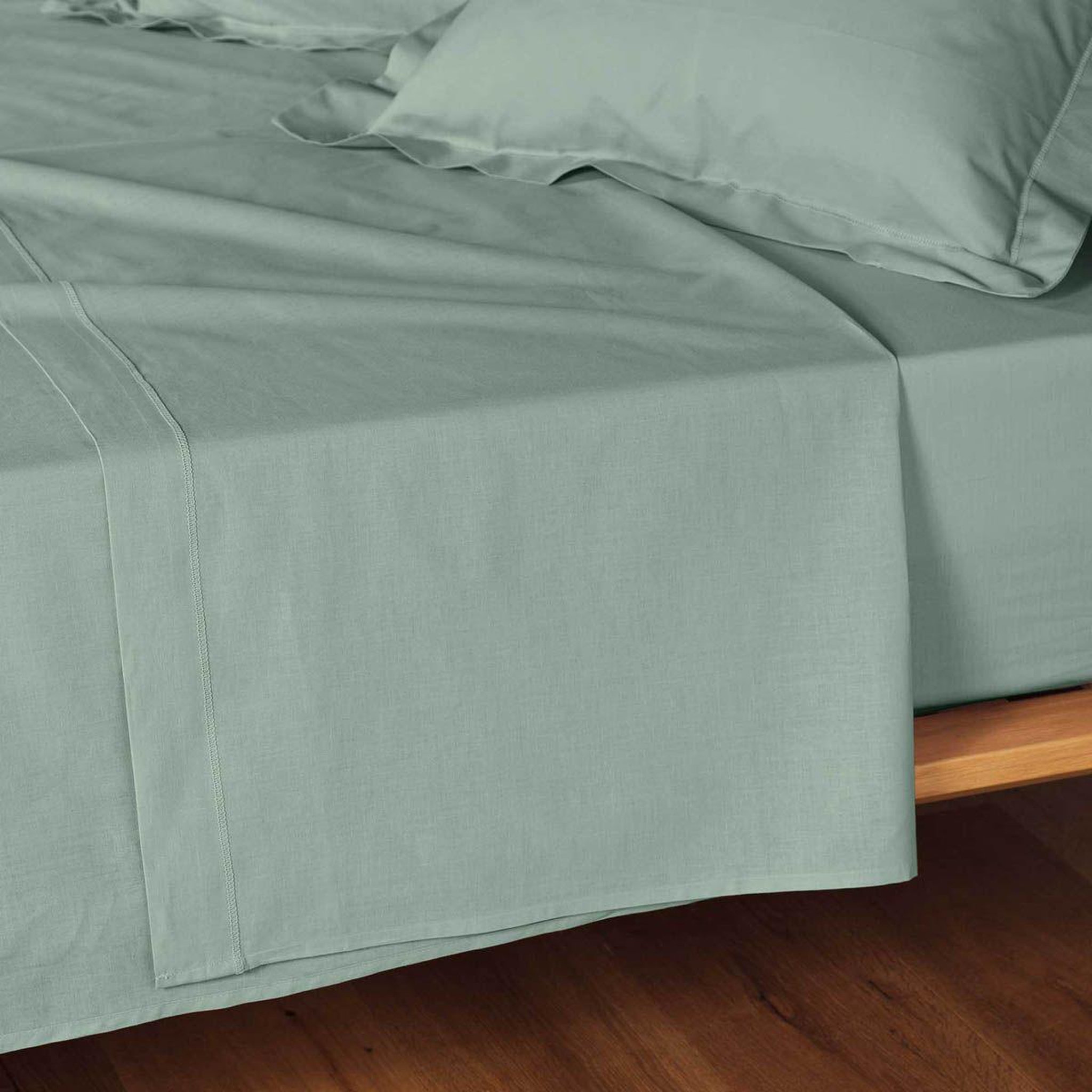 Douceur d'Intérieur Drap Plat  Lina  240x300cm Sauge